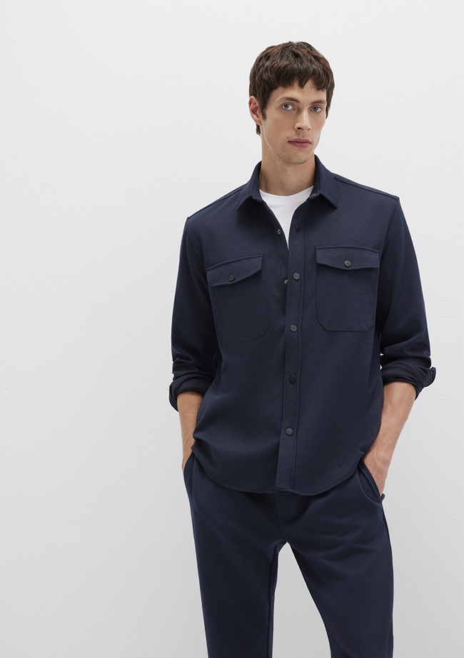  Mavi Lacivert Gömlek Regular Fit / Normal Kesim 0211729-86415