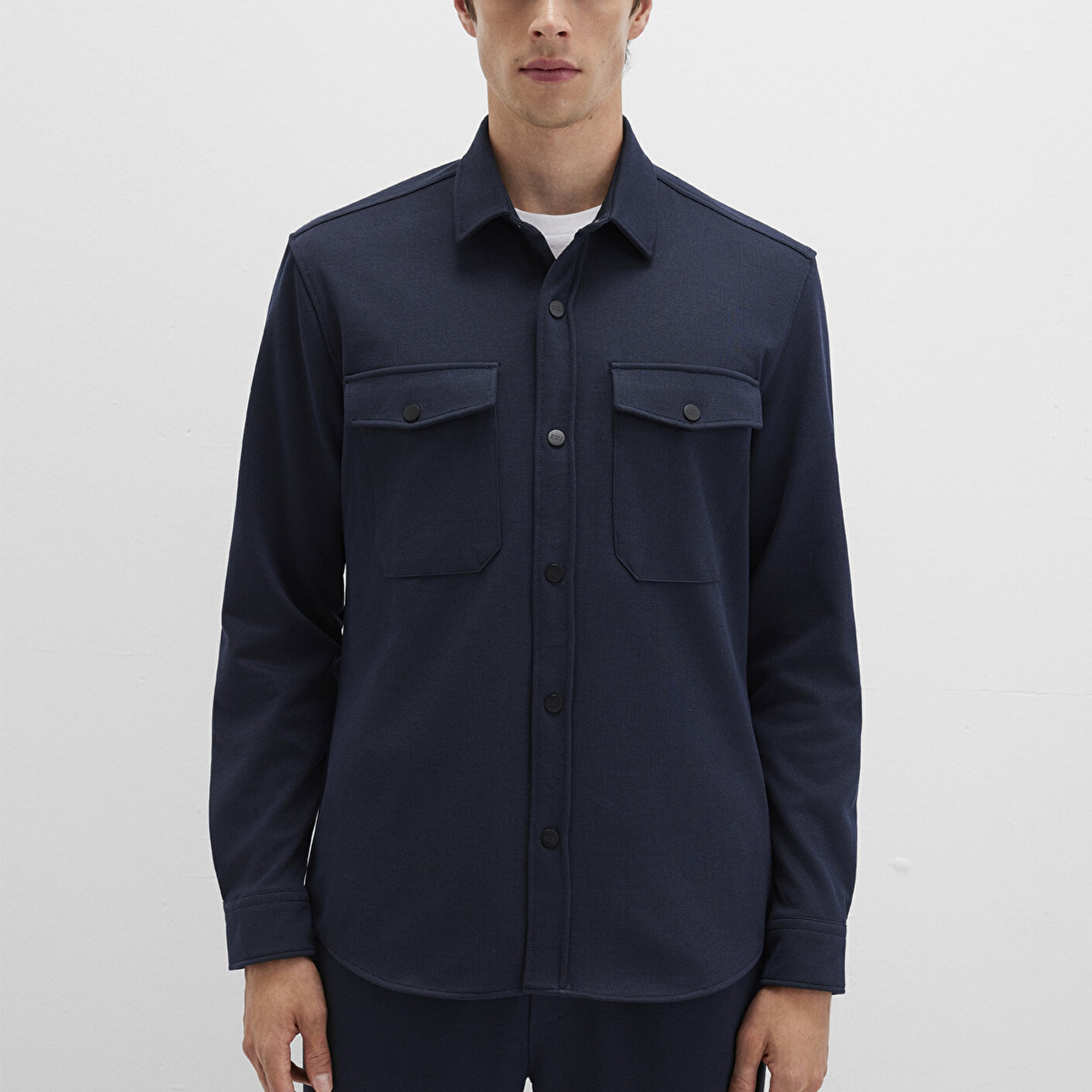 Mavi Lacivert Gömlek Regular Fit / Normal Kesim 0211729-86415