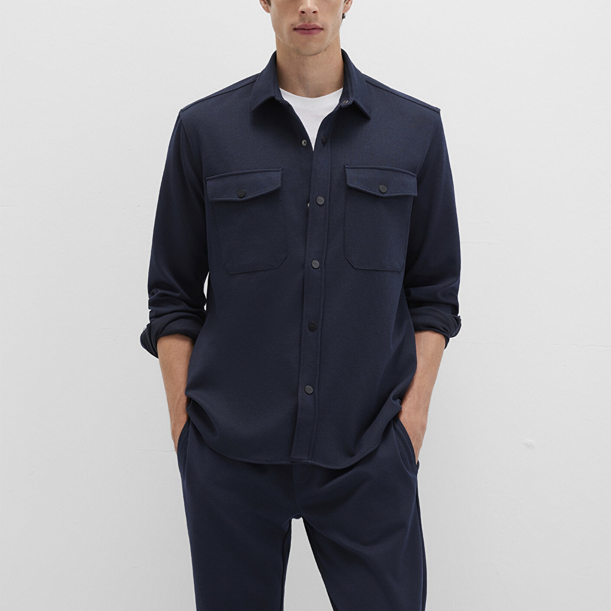 Mavi Lacivert Gömlek Regular Fit / Normal Kesim 0211729-86415