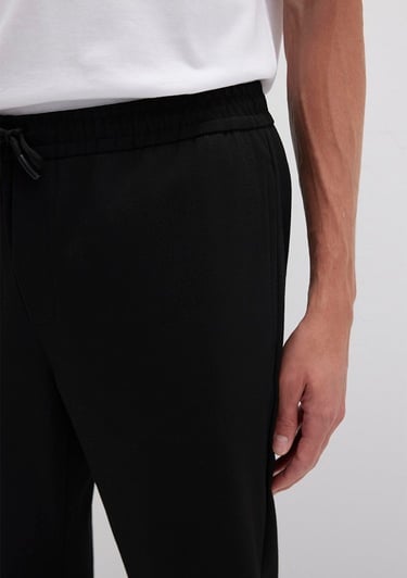  Mavi Siyah Eşofman Altı 0010513-900