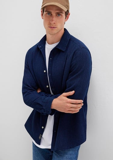  Mavi Mavi Gömlek Regular Fit / Normal Kesim 0211681-18790