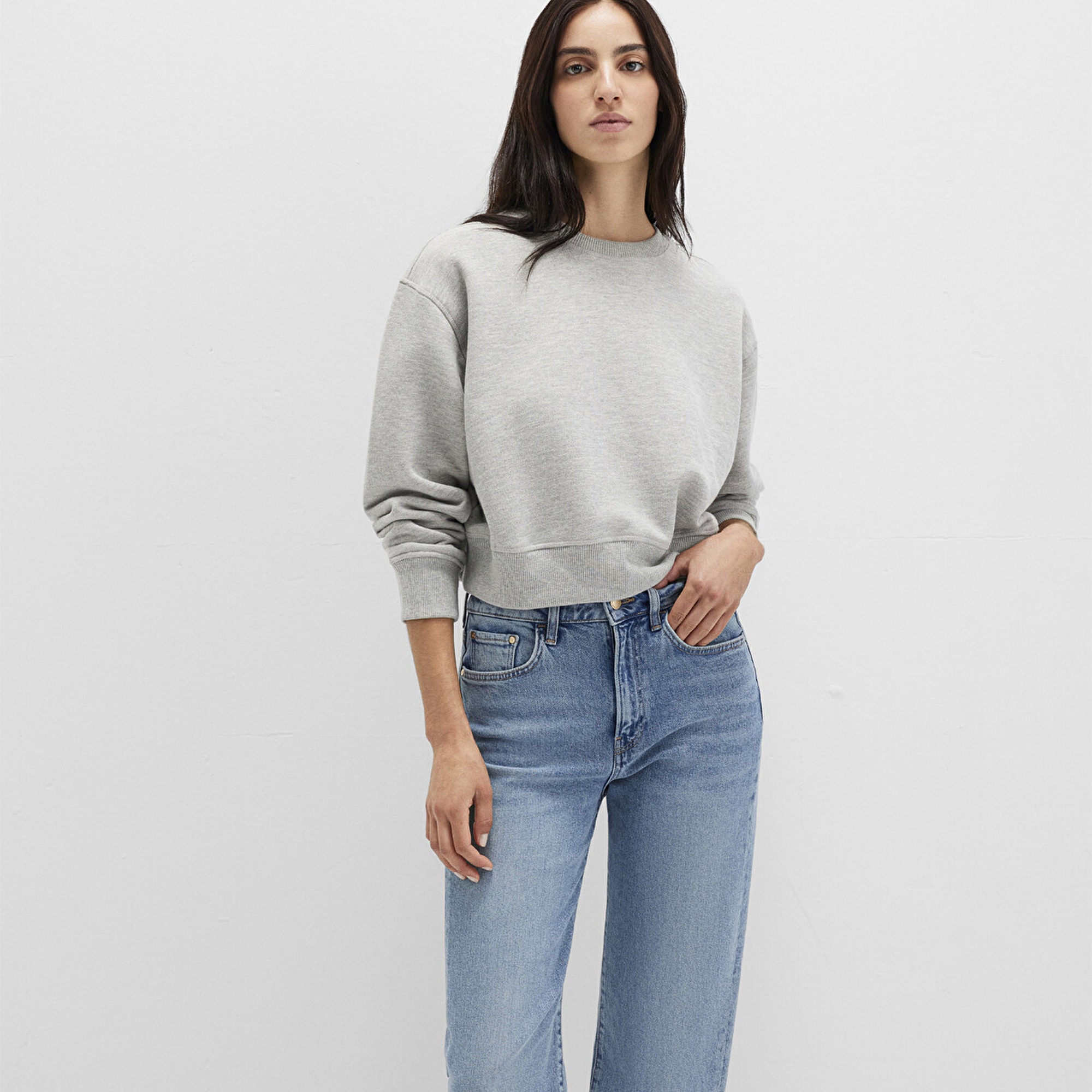 Mavi Gri Sweatshirt 1S10389-82816