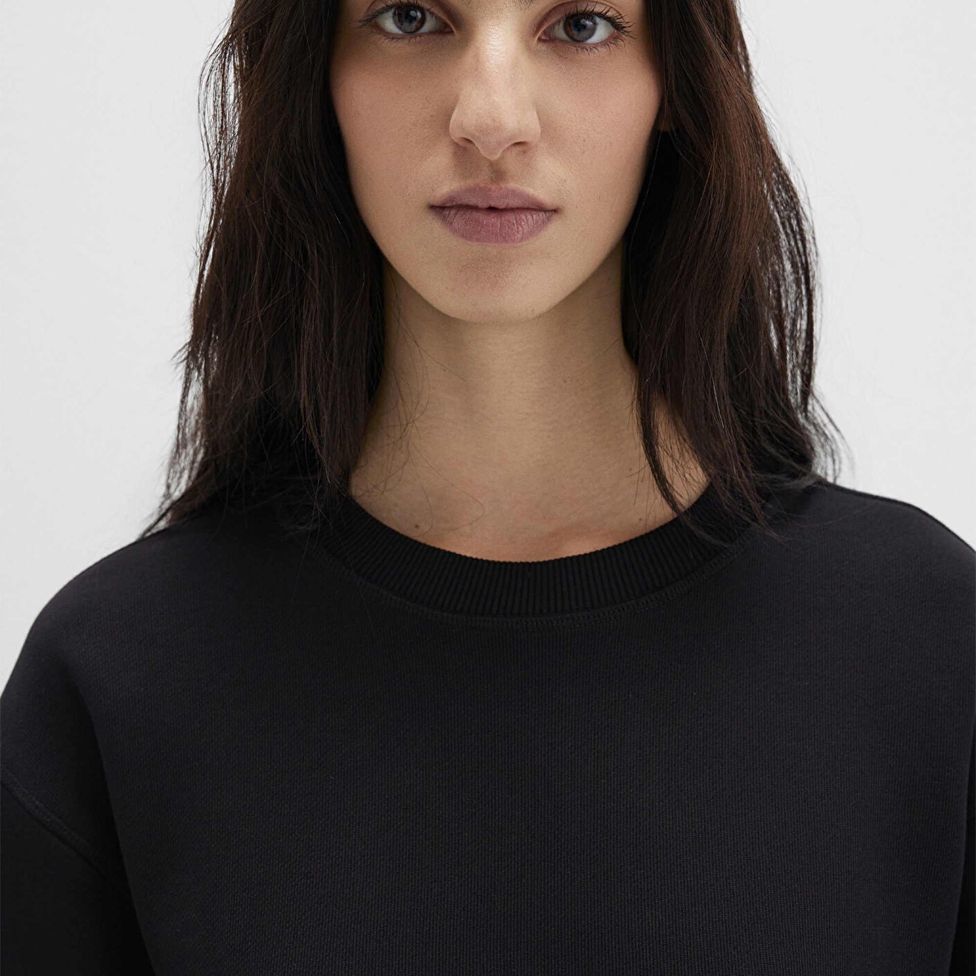 Mavi Bisiklet Yaka siyah Sweatshirt 1S10390-900