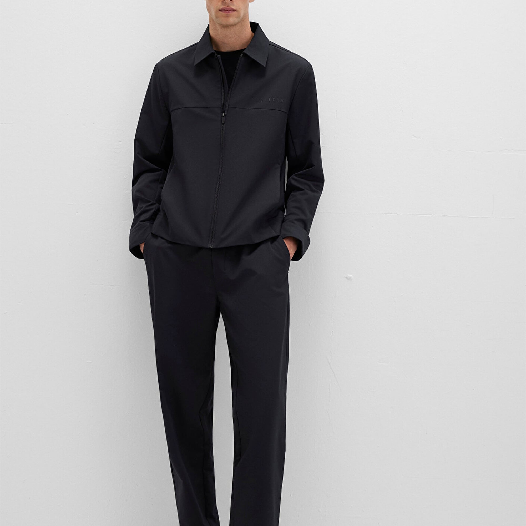 Mavi Siyah Spandex Spor Pantolon 0010503-71379