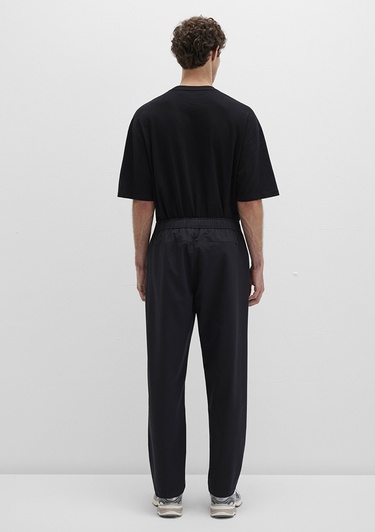  Mavi Siyah Spandex Spor Pantolon 0010503-71379