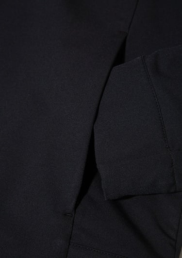  Mavi Siyah Spandex Spor Ceket Regular Fit / Normal Kesim 0110726-71379