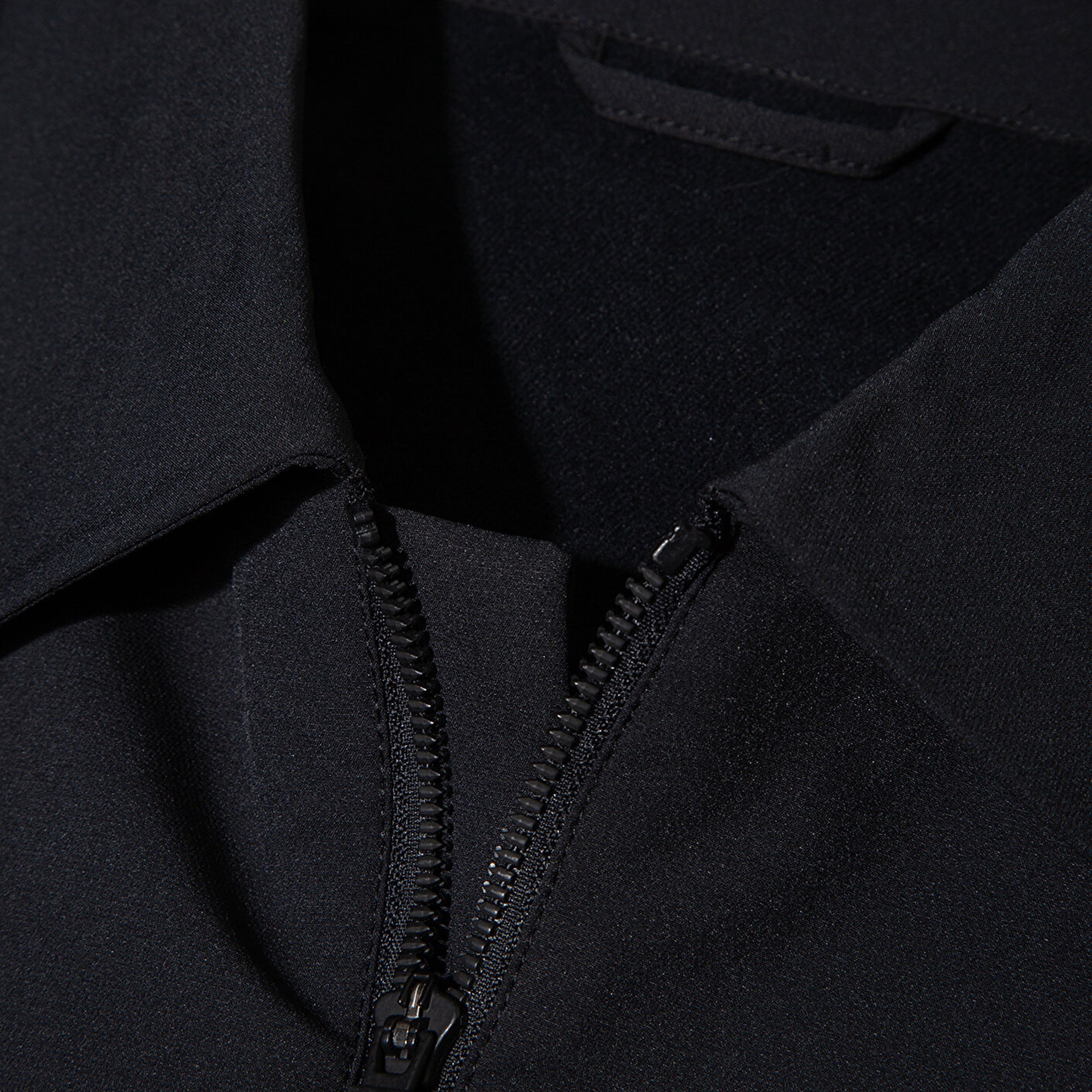 Mavi Siyah Spandex Spor Ceket Regular Fit / Normal Kesim 0110726-71379