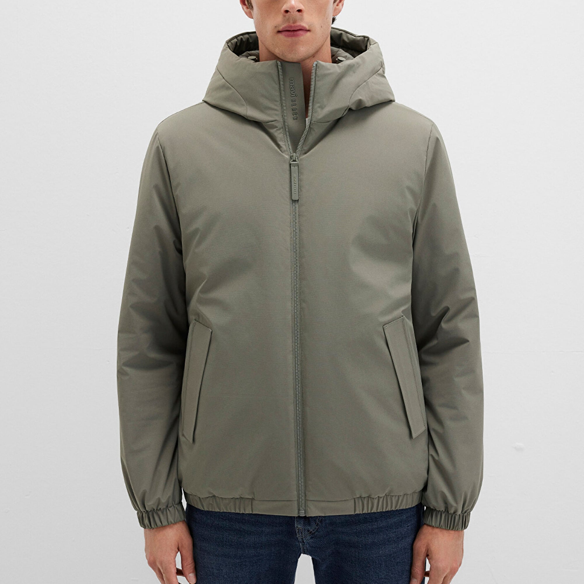 Mavi Yeşil Ceket Loose Fit / Bol Rahat Kesim 0110617-85485