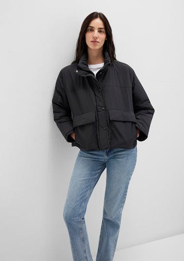  Mavi Siyah Ceket Loose Fit / Bol Rahat Kesim 1110618-900