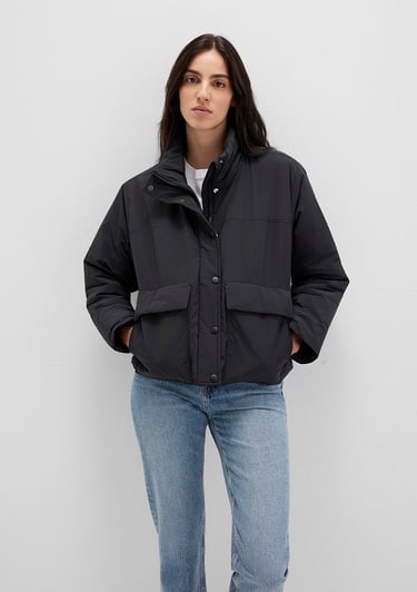  Mavi Siyah Ceket Loose Fit / Bol Rahat Kesim 1110618-900