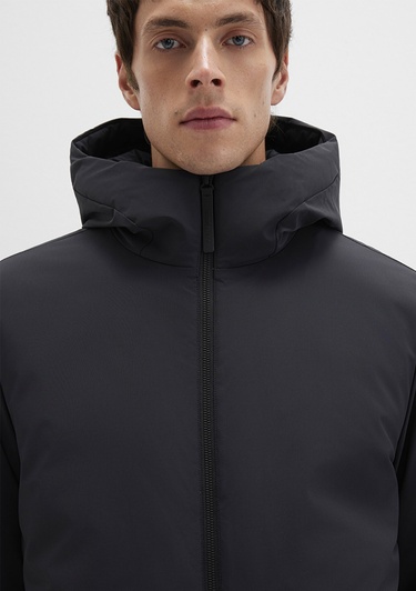  Mavi Siyah Ceket Loose Fit / Bol Rahat Kesim 0110617-71379