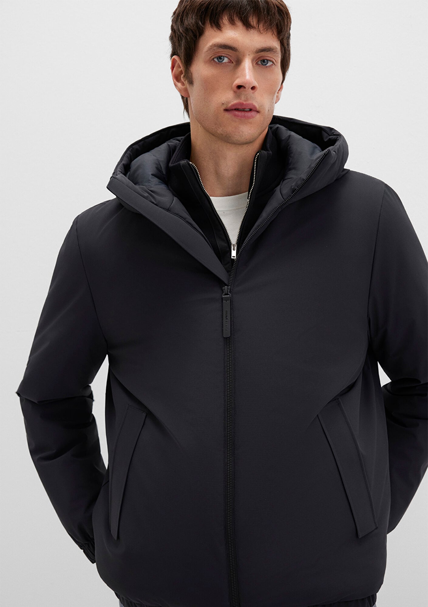  Mavi Siyah Ceket Loose Fit / Bol Rahat Kesim 0110617-71379