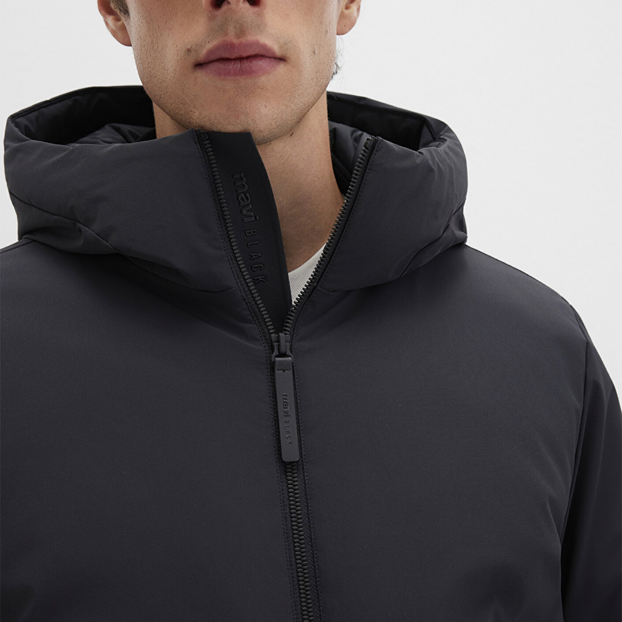 Mavi Siyah Ceket Loose Fit / Bol Rahat Kesim 0110617-71379