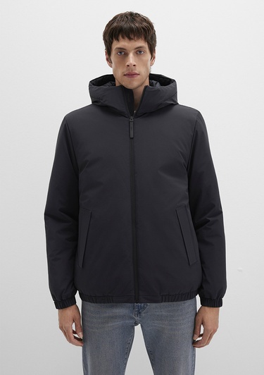  Mavi Siyah Ceket Loose Fit / Bol Rahat Kesim 0110617-71379