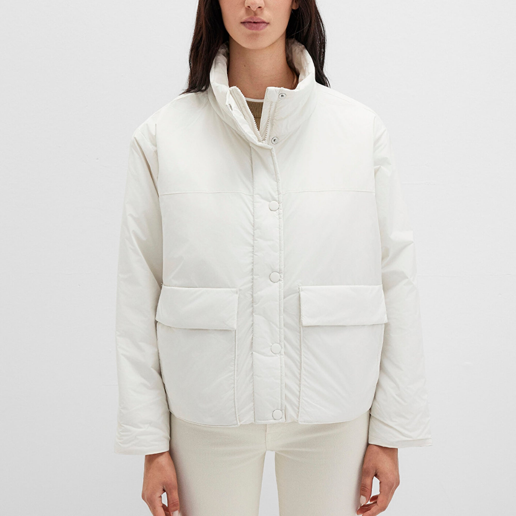 Mavi Yeşil Ceket Loose Fit / Bol Rahat Kesim 1110618-71609