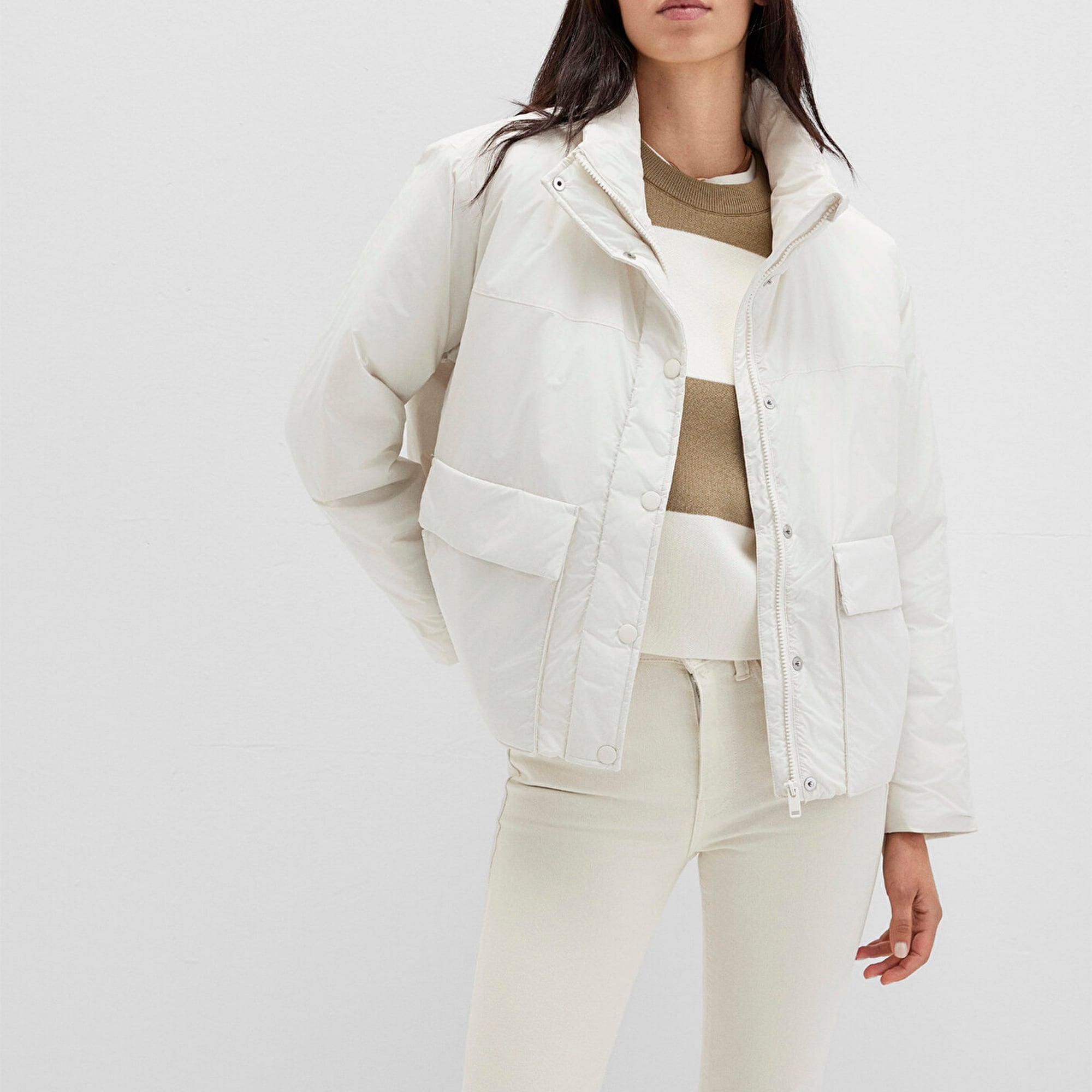 Mavi Yeşil Ceket Loose Fit / Bol Rahat Kesim 1110618-71609