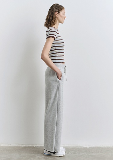  Mavi Baskılı Gri Eşofman Altı 1011034-83096