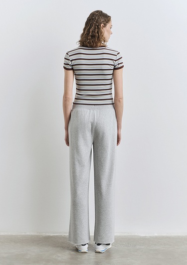  Mavi Baskılı Gri Eşofman Altı 1011034-83096