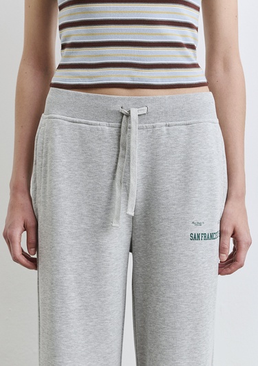  Mavi Baskılı Gri Eşofman Altı 1011034-83096