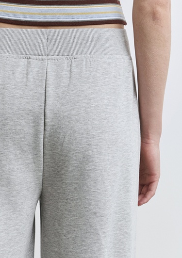  Mavi Baskılı Gri Eşofman Altı 1011034-83096