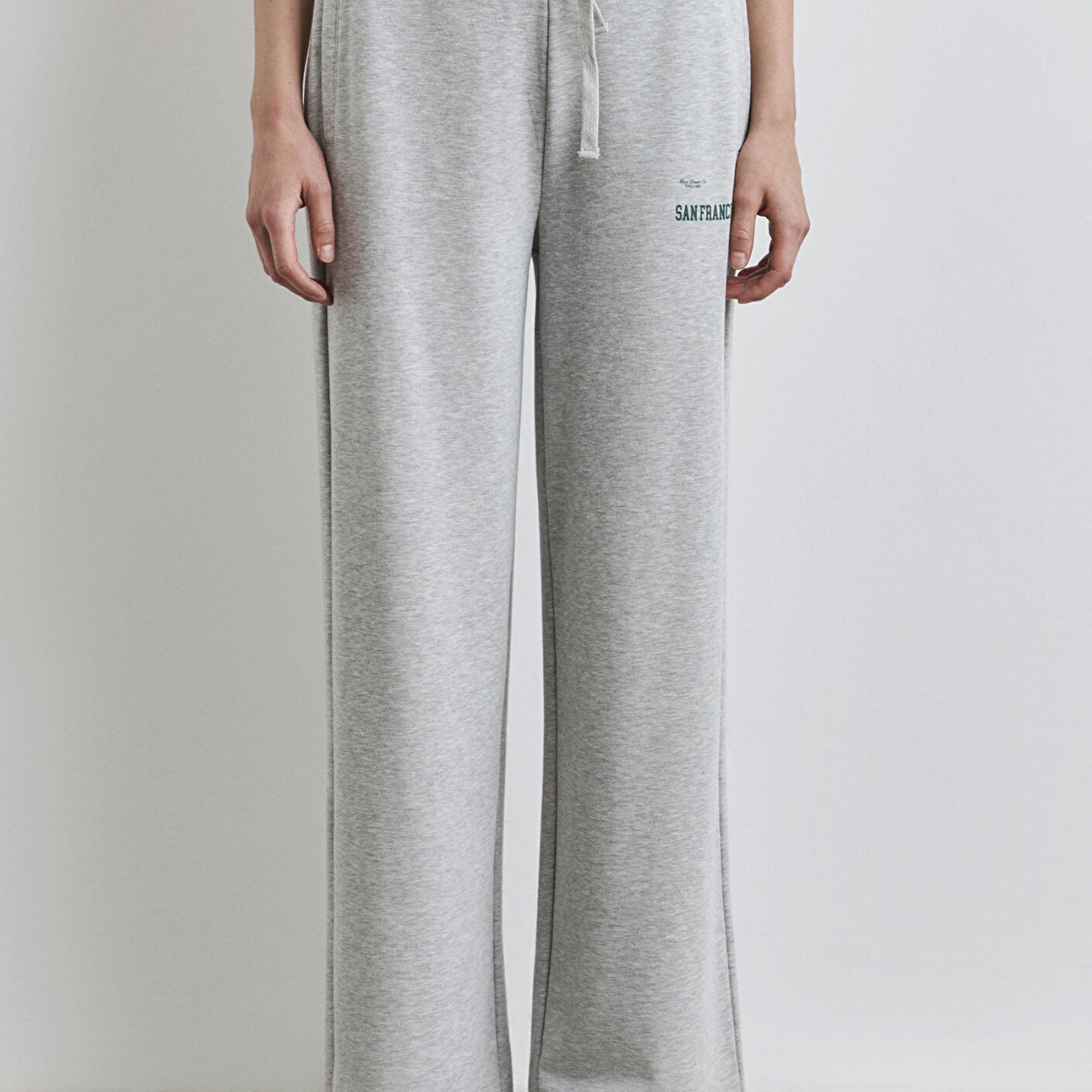 Mavi Baskılı Gri Eşofman Altı 1011034-83096