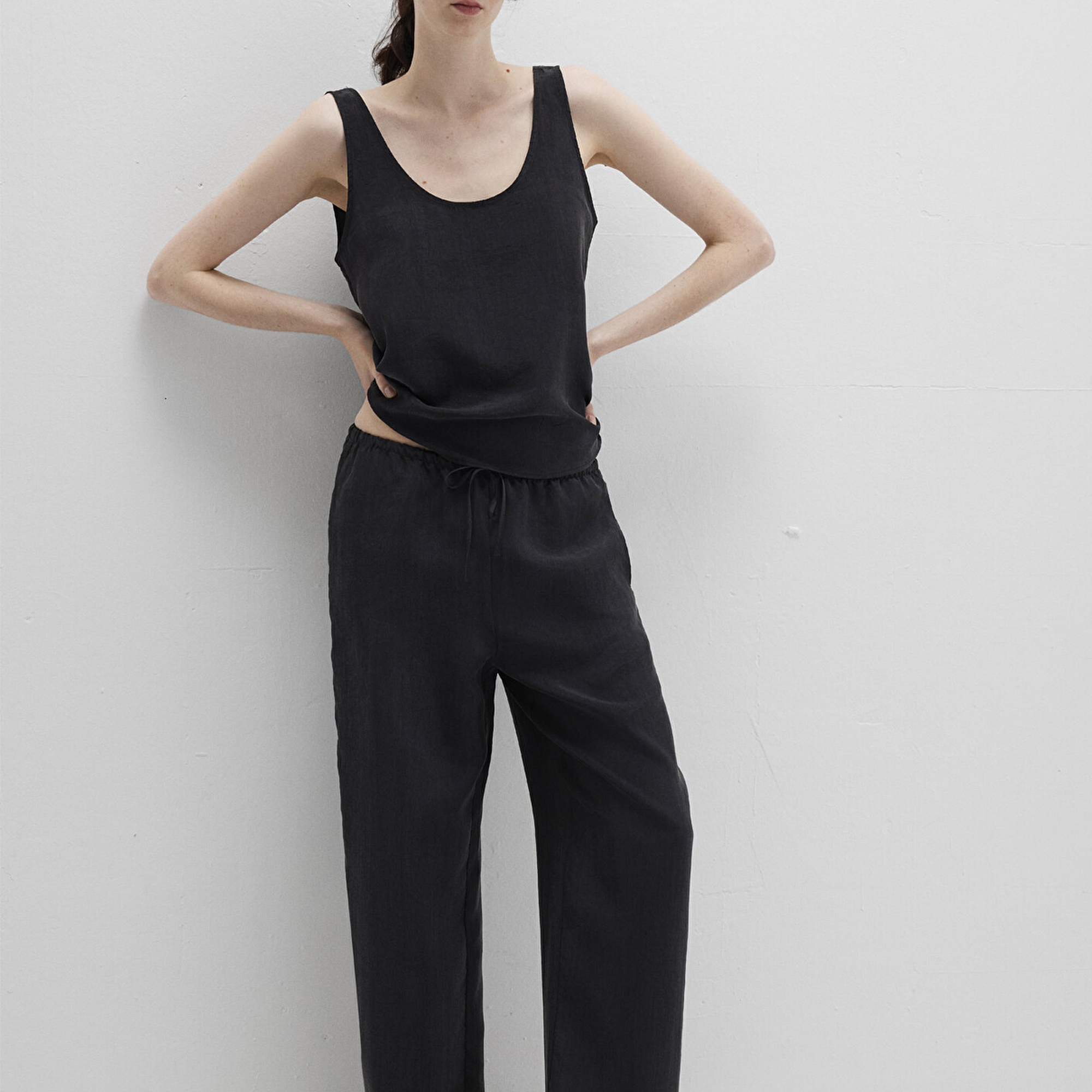 Mavi Antrasit Liyosel Pantolon 1011023-70087