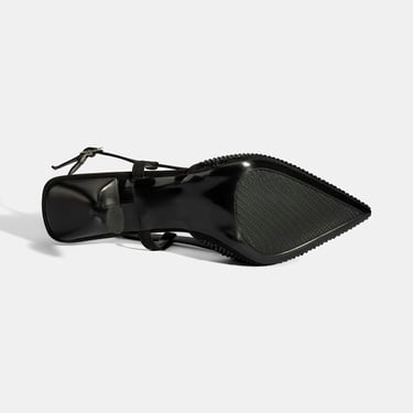  Kadın Siyah Ayarlanabilir Metal Tokalı Taşlı Abiye Ayakkabı