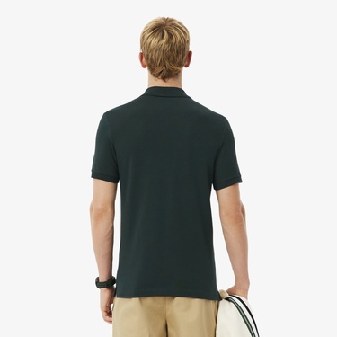  Lacoste L.12.12 Erkek Slim Fit Koyu Yeşil Polo