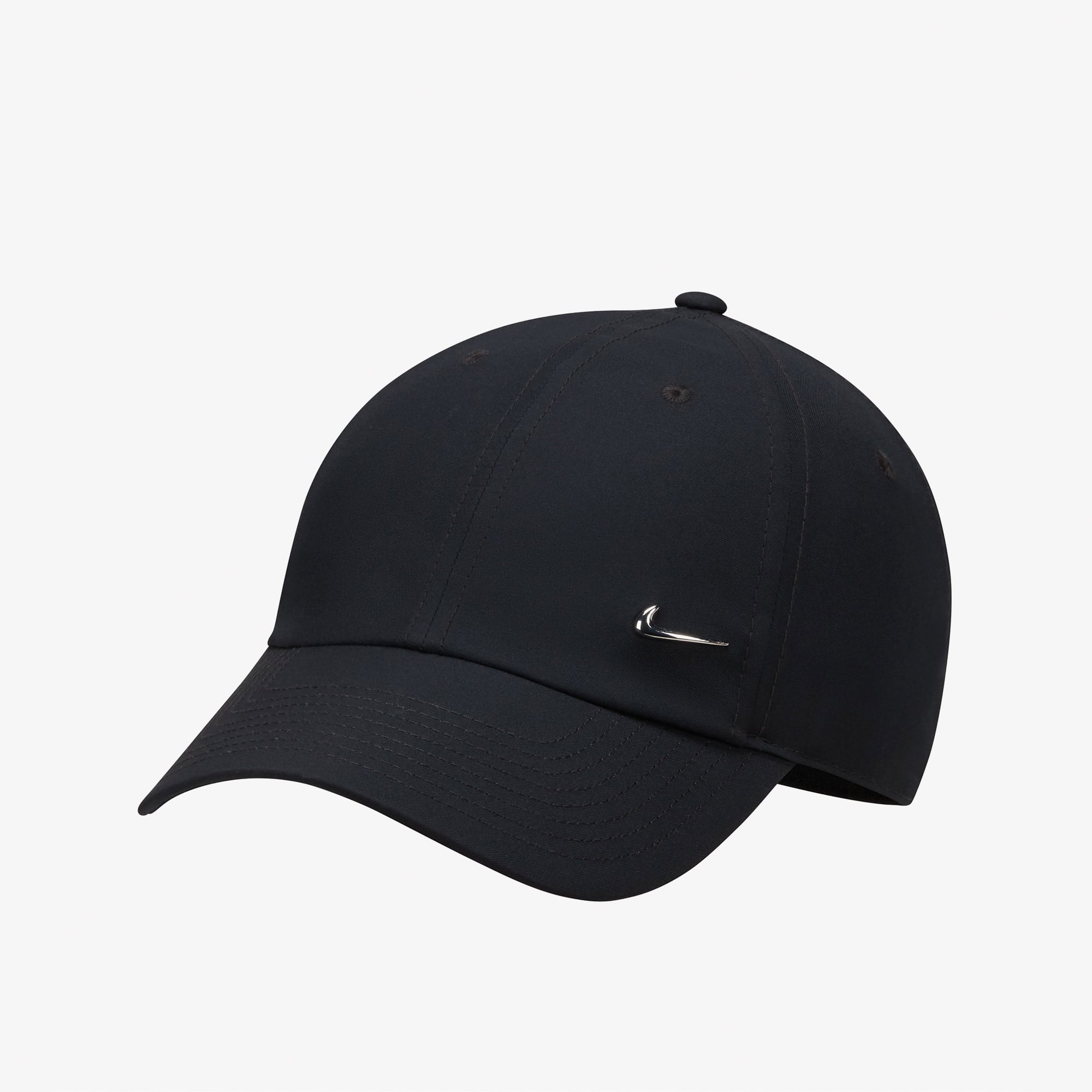 Nike Dri-Fit Club Swoosh Unisex Siyah Şapka