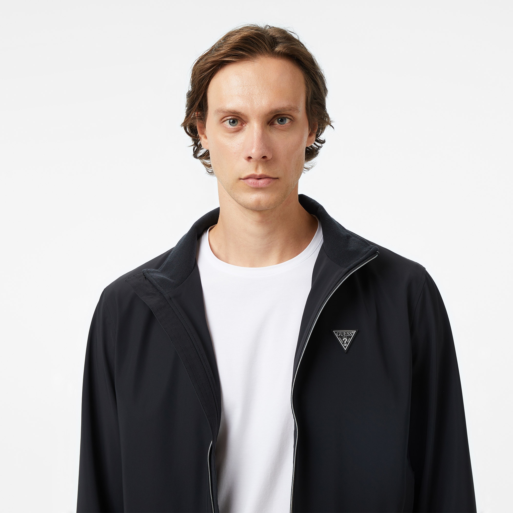 Guess Tecnical Erkek Siyah Ceket