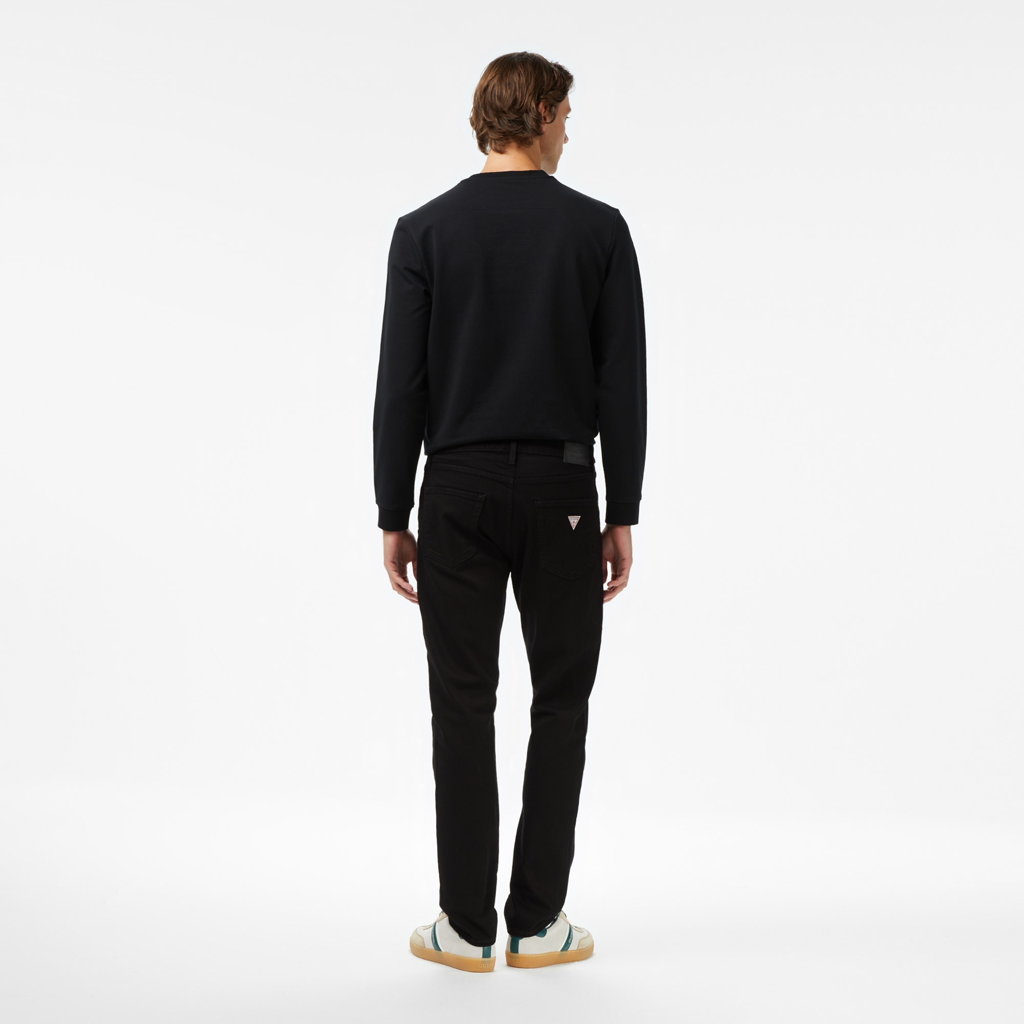 Guess Slim Fit Erkek Siyah Jean