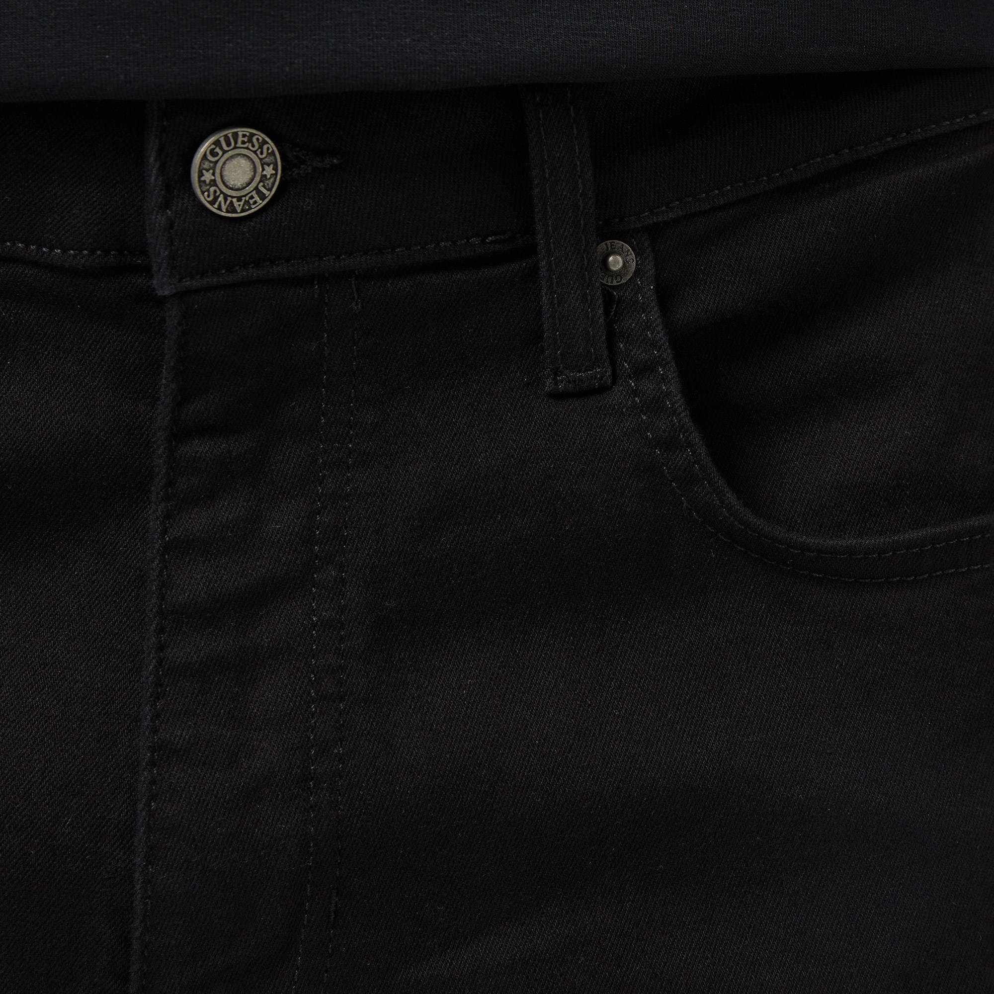 Guess Slim Fit Erkek Siyah Jean