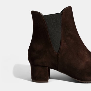  Kadın Kahve DesaComfort Lastikli Süet Chelsea Bot