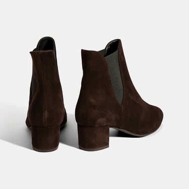  Kadın Kahve DesaComfort Lastikli Süet Chelsea Bot