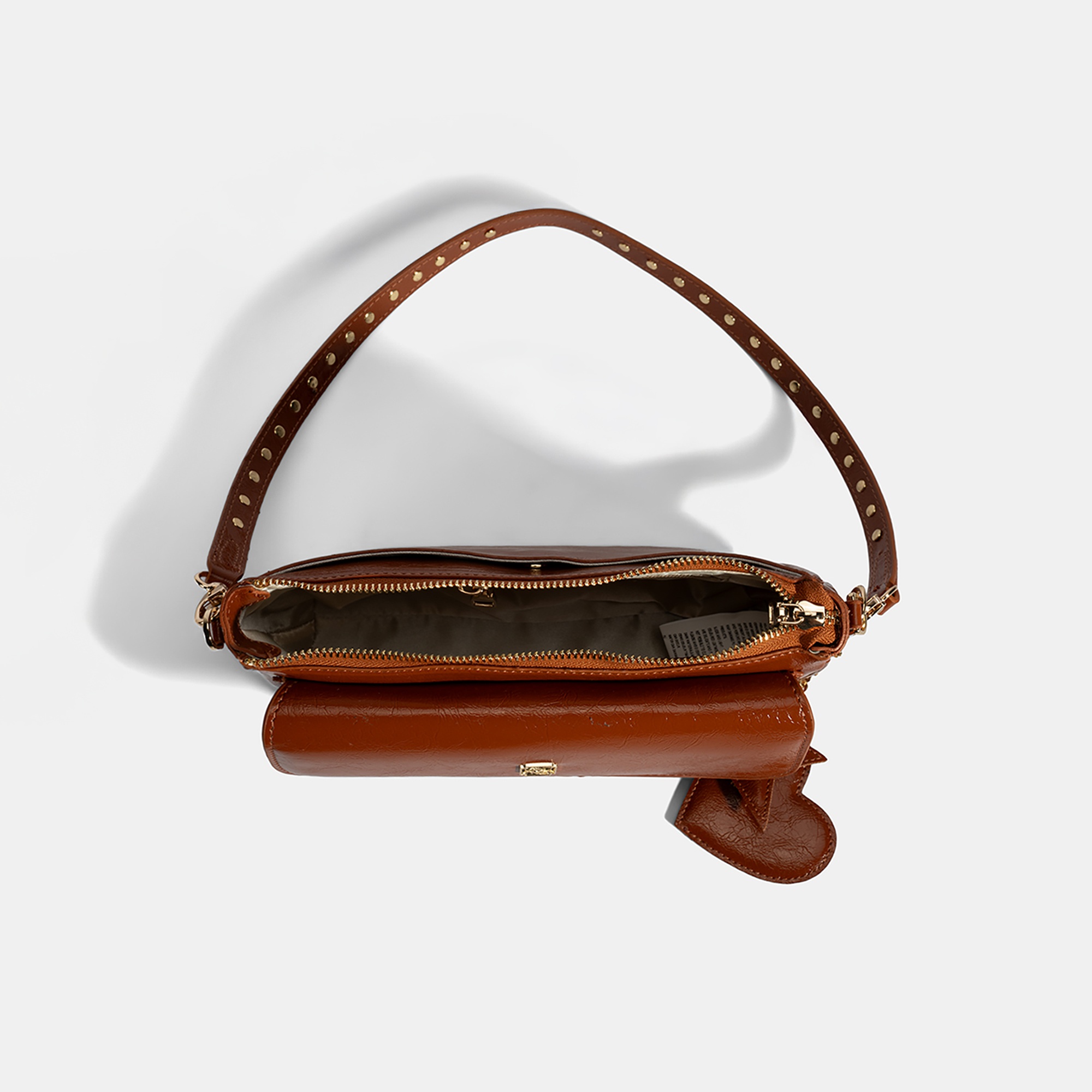 Kadın Taba Yıldız / Kalp Charm Aksesuarlı Omuz Çantası