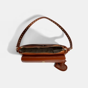  Kadın Taba Yıldız / Kalp Charm Aksesuarlı Omuz Çantası