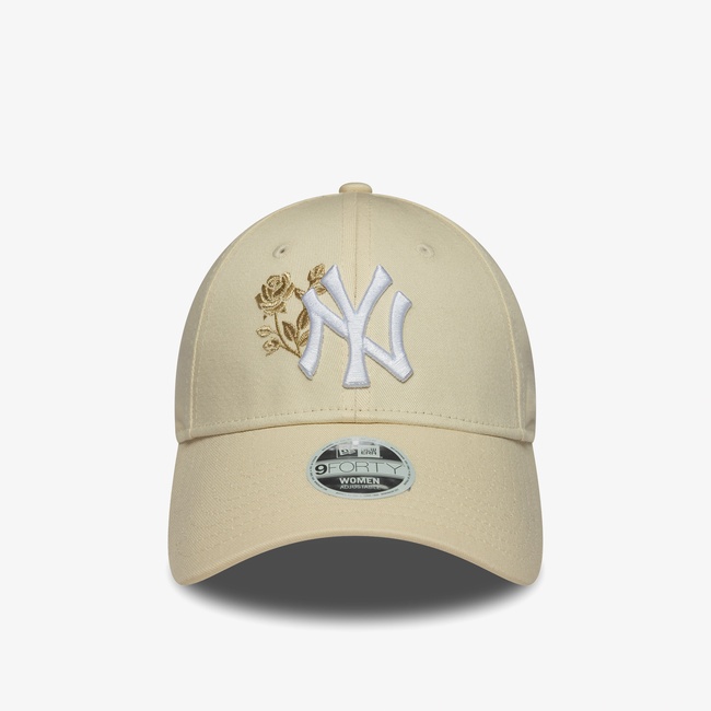  New Era Rose 9Forty Neyyan Ltc Kadın Bej Şapka