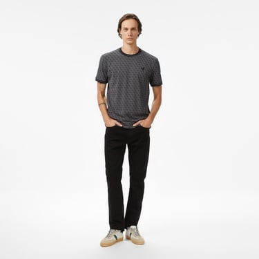  Guess Marshall Mid Organic Stretch Jersey 180 Erkek Siyah T-Shirt
