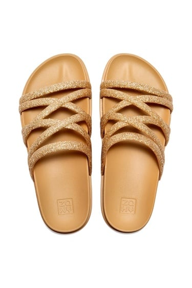  Shine Ad Kadın Terlik Altın 35/42