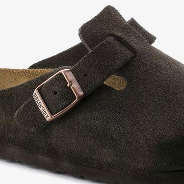  Birkenstock Boston Soft Footbed Unisex Yeşil Terlik