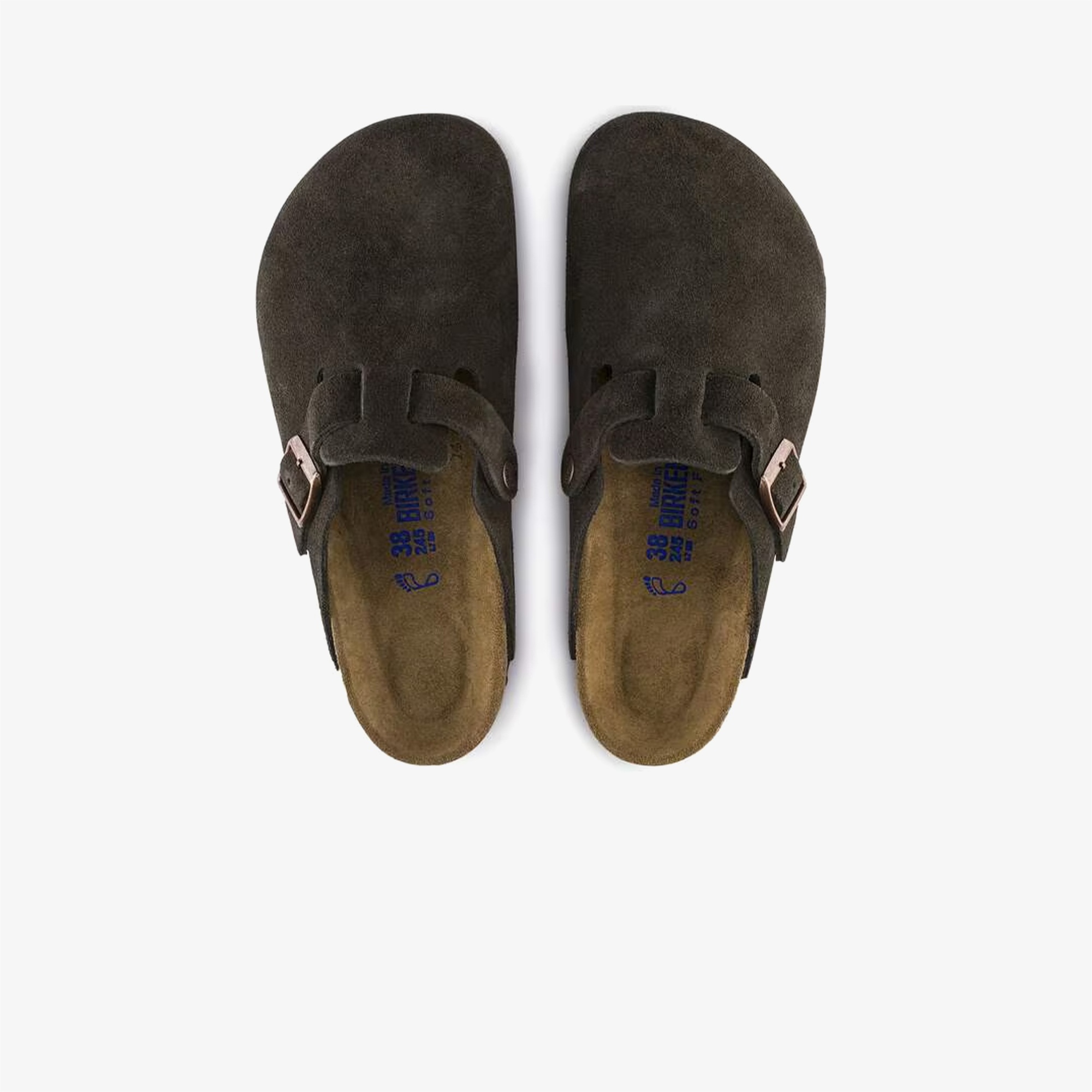Birkenstock Boston Soft Footbed Unisex Yeşil Terlik