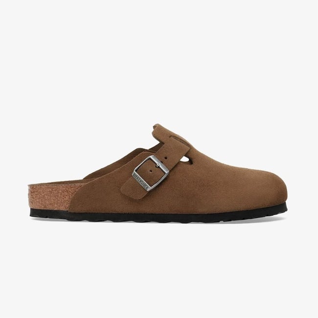  Birkenstock Boston Soft Footbed SL Kadın Kahverengi Terlik