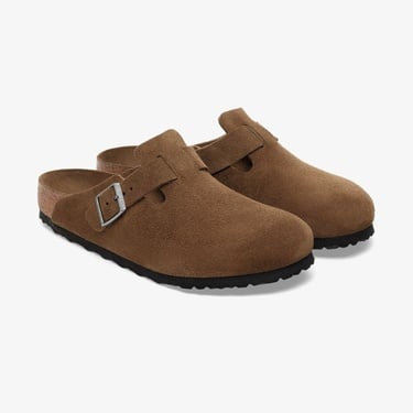  Birkenstock Boston Soft Footbed SL Kadın Kahverengi Terlik