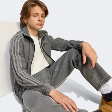  adidas Firebird Tt D Çocuk Gri Ceket