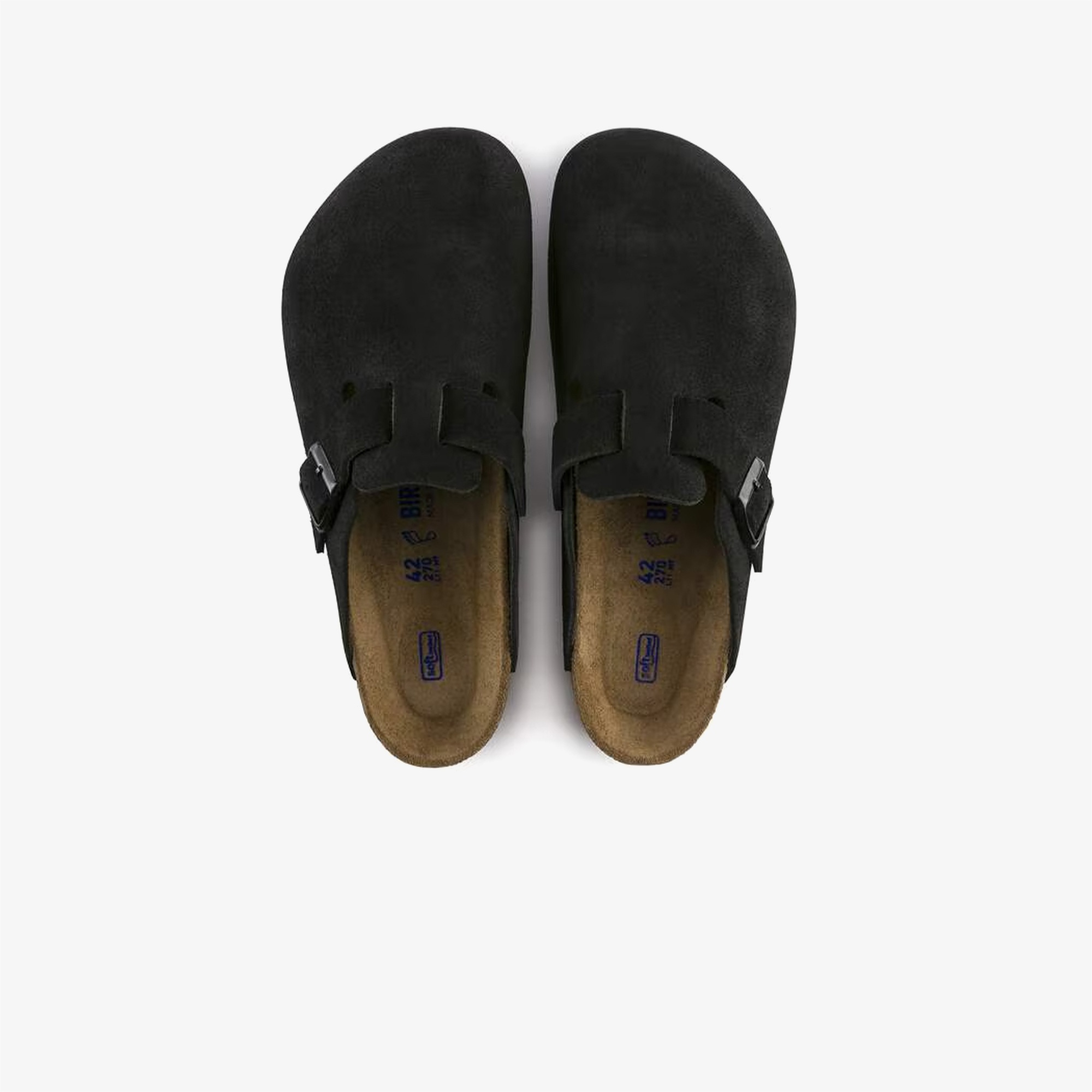 Birkenstock Boston Soft Footbed Unisex Siyah Terlik