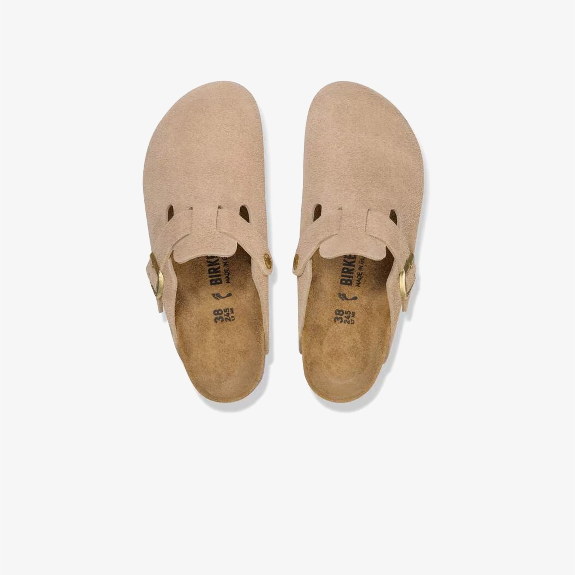 Birkenstock Boston Vl Kadın Bej Terlik