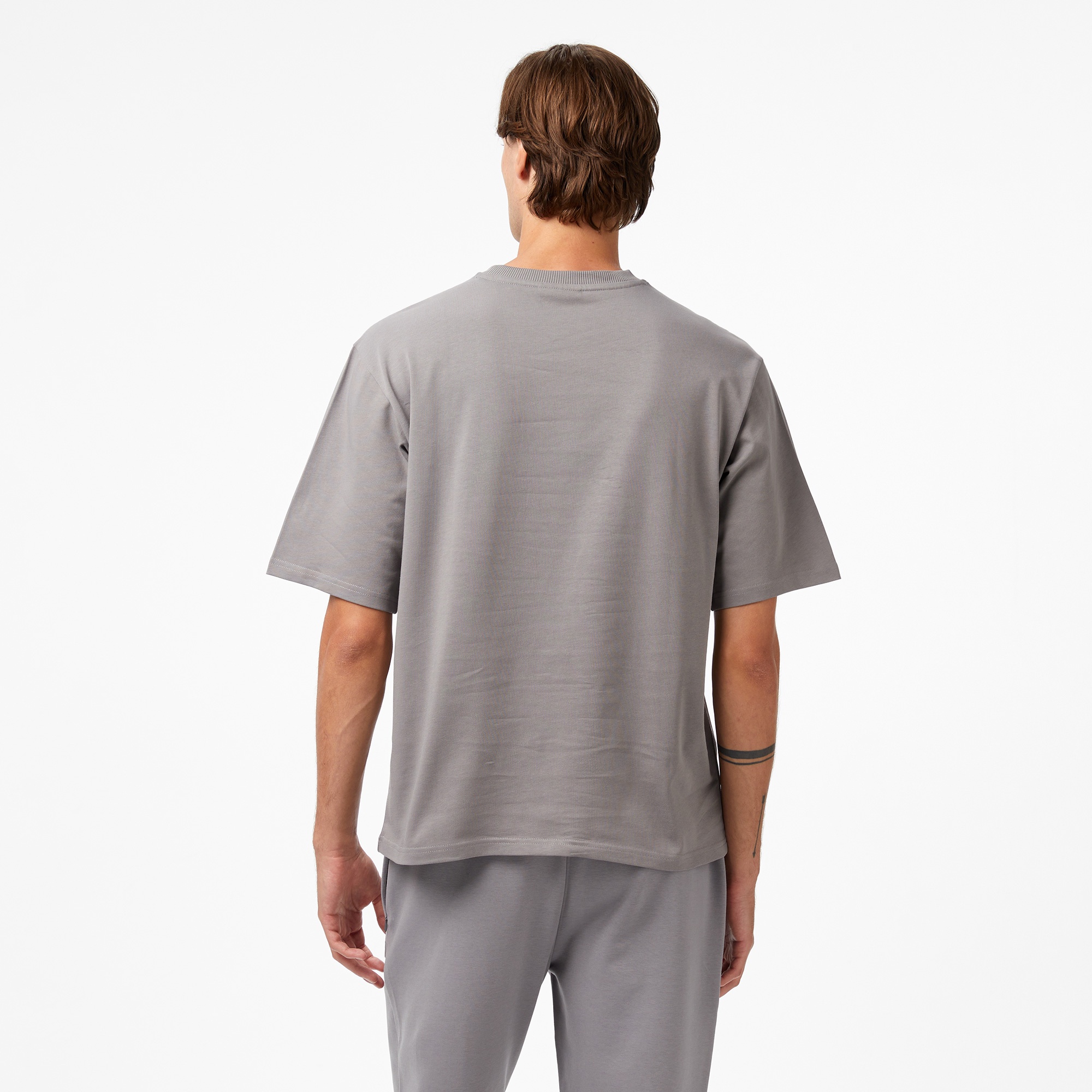 UNITED4 Erkek Gri T-Shirt