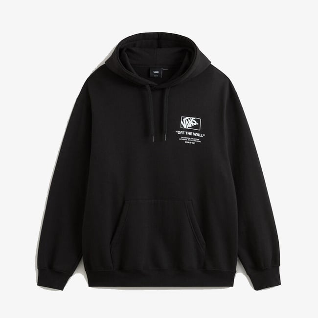  Vans Stockpile Pullover Erkek Siyah Sweatshırt