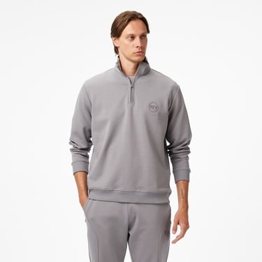  UNITED4 Classic Erkek Gri Sweatshirt