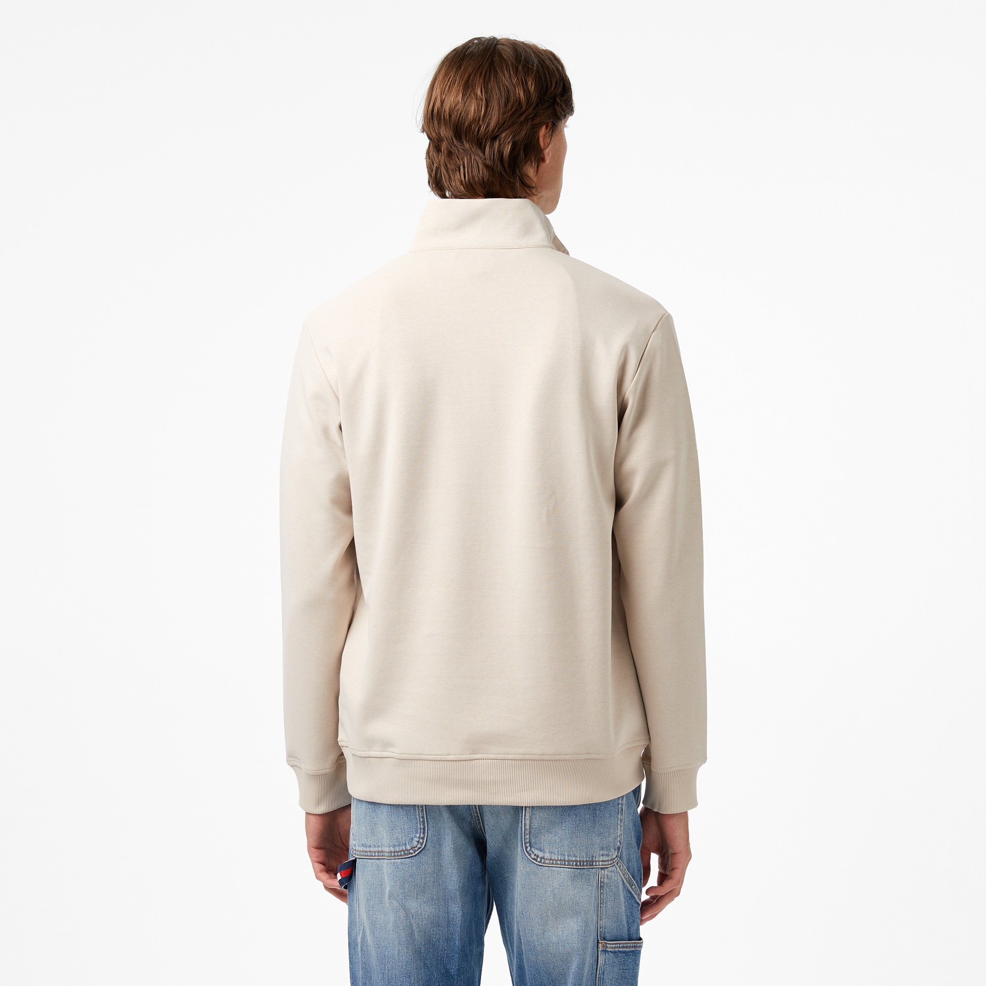 UNITED4 Classic Erkek Bej Sweatshirt